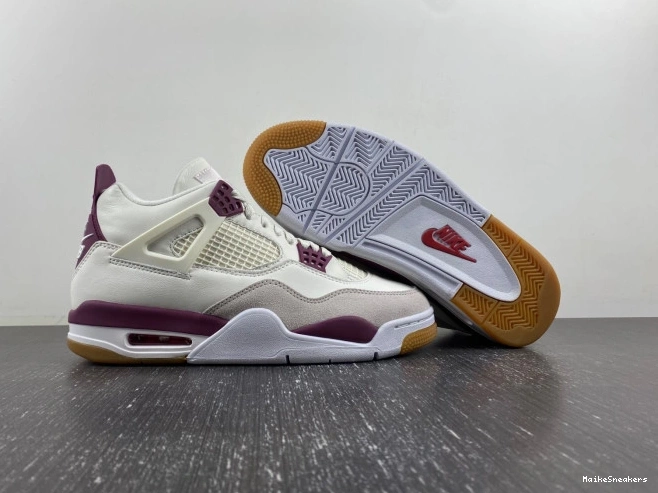 MaikeSneakers Jordan 4 Sapphire SB DR5415-102 x Red 0712